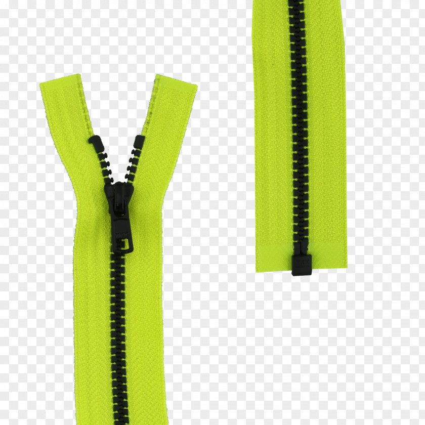 Black Zipper Metal YKK Textile PNG