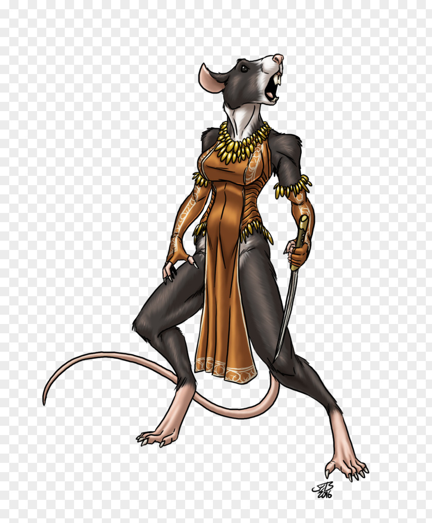 Rat Dungeons & Dragons Wererat Female Ratkin PNG