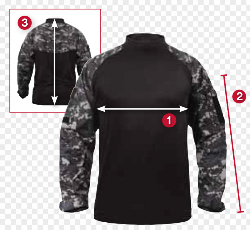 T-shirt Multi-scale Camouflage Army Combat Shirt Military Uniform PNG