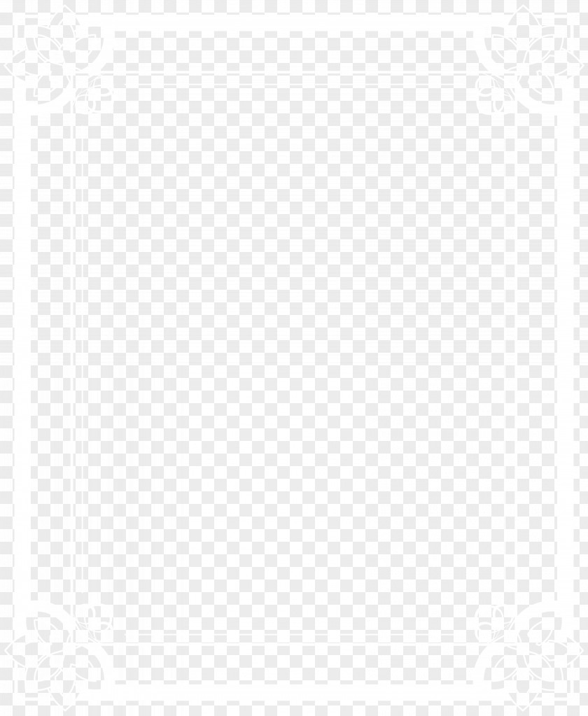 White Border Frame Clip Art Black And Angle Point Pattern PNG