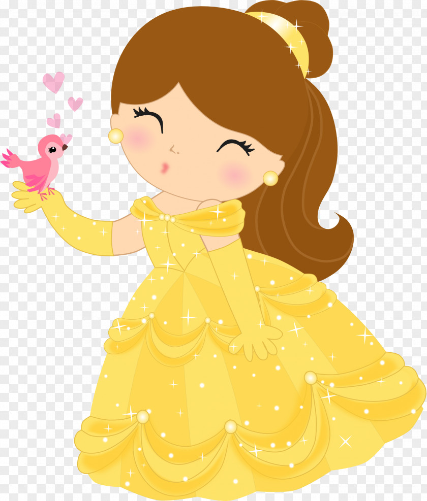 Belle Cute Princesas Princess Jasmine Ariel Disney Clip Art PNG