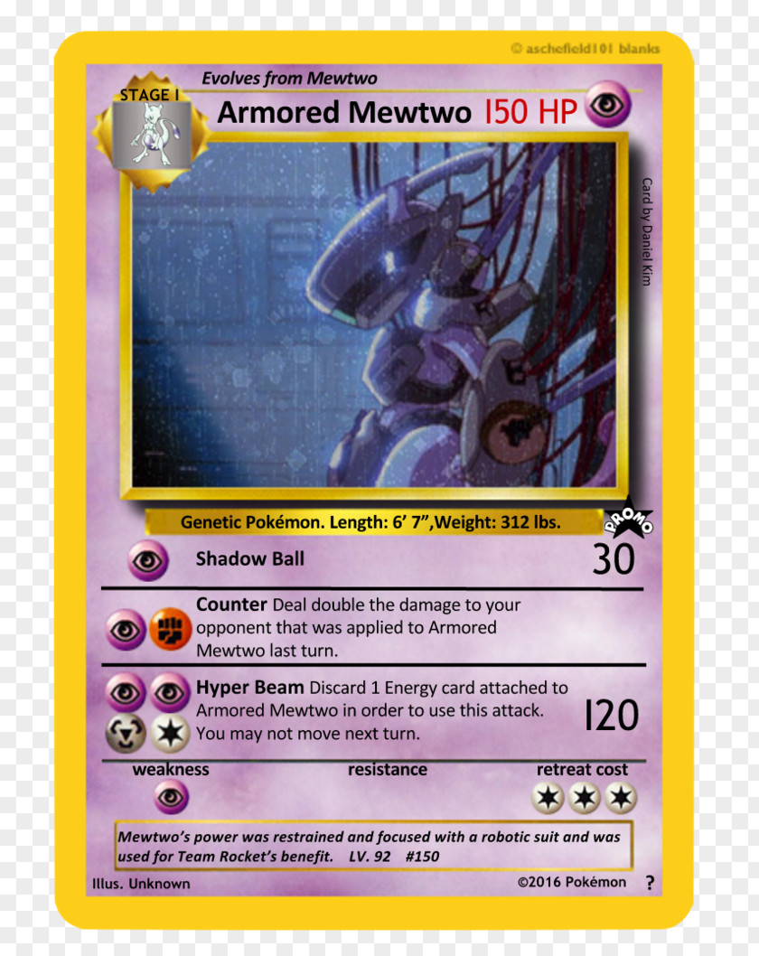 Card Customization Mewtwo Pokémon Trading Game Playing Metagross PNG