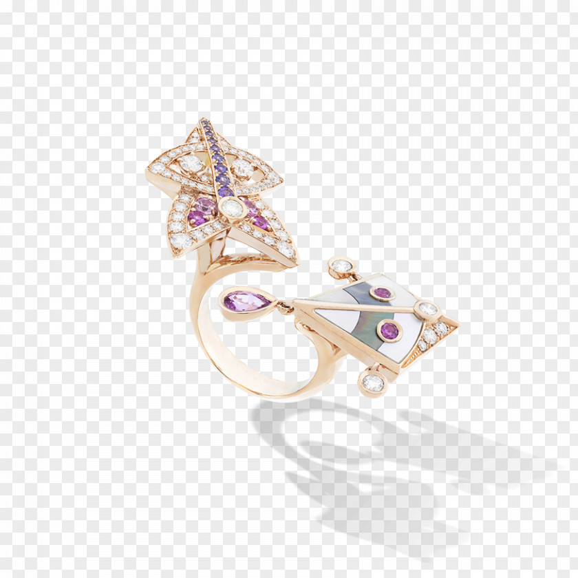 Ring Amethyst Earring Jewellery Van Cleef & Arpels PNG