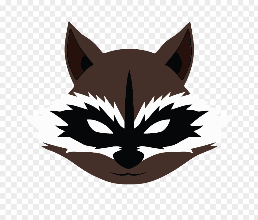 Rocket Raccoon Whiskers T-shirt Cat PNG