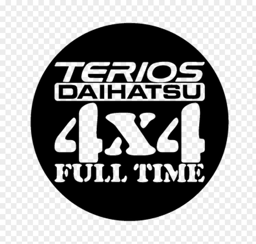 4x4 Logo Daihatsu Decal Brand Four-wheel Drive PNG