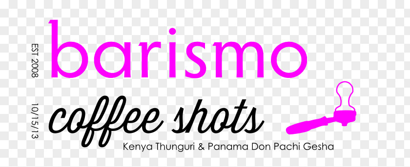 Coffee Shot Latte Logo Brand Font PNG