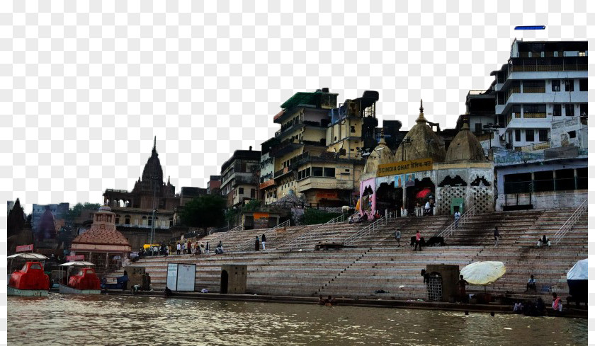 Indian Holy City Of Varanasi Landscape Two Ganges Xishuangbanna Dai Autonomous Prefecture Anuradhapura Fukei PNG