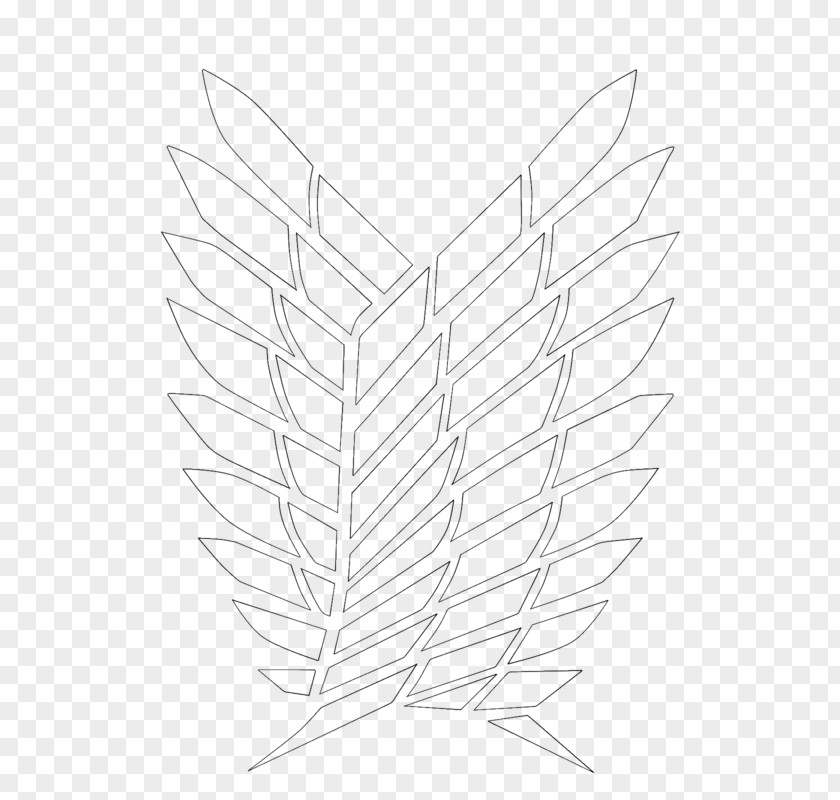 Leaf Line Art Angle Sketch PNG