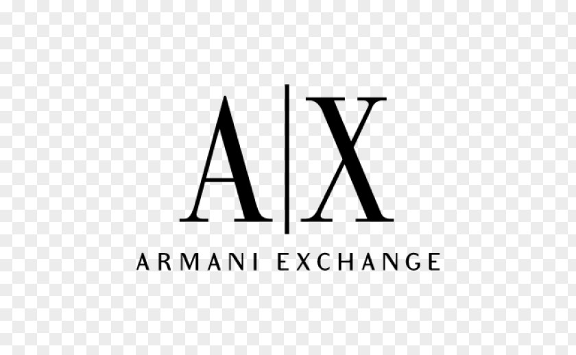 T-shirt A|X Armani Exchange Logo PNG