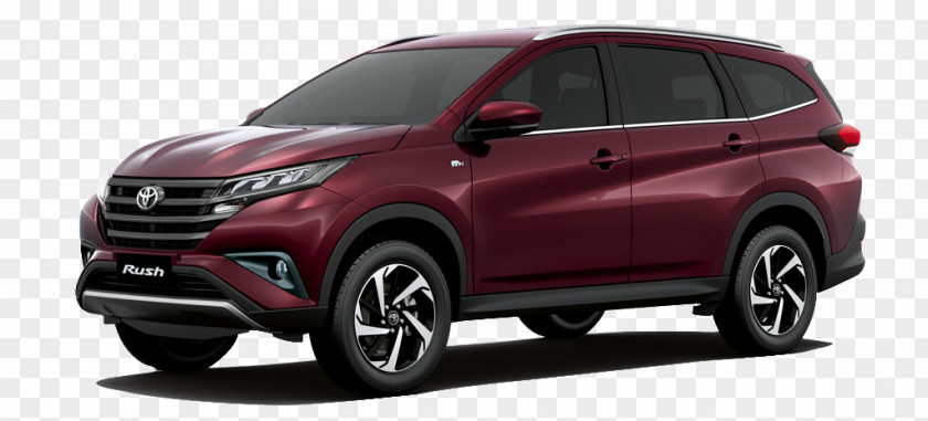 Toyota Rush Car Sport Utility Vehicle Color PNG