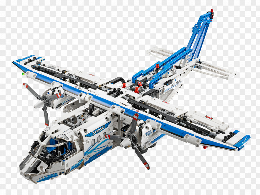 Airplane LEGO 42025 Technic Cargo Plane Lego Toy PNG