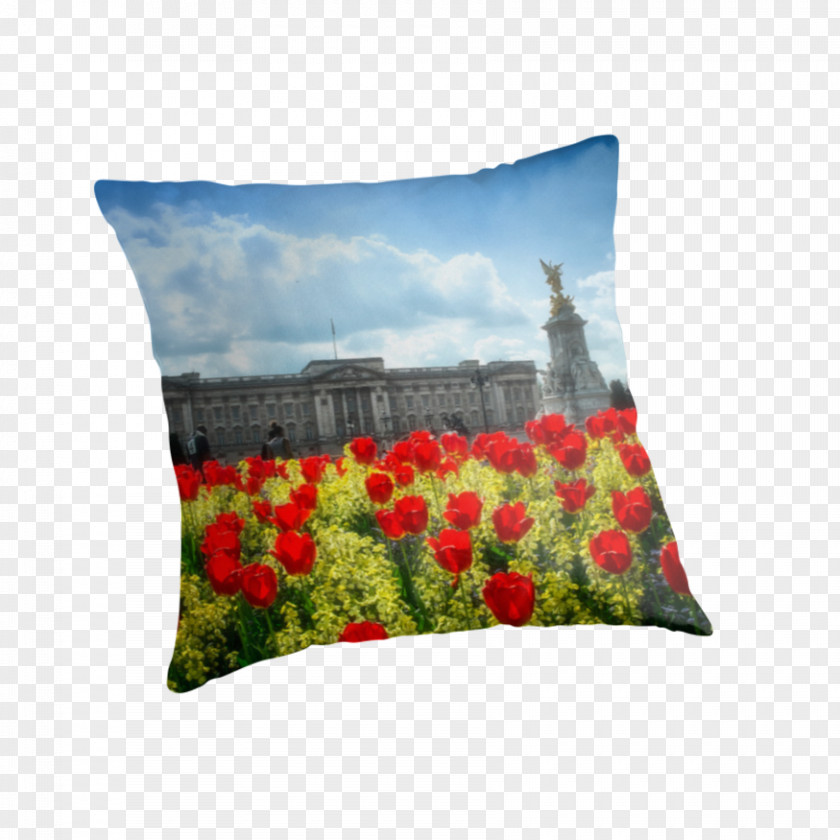 Buckingham Palace Throw Pillows Cushion PNG