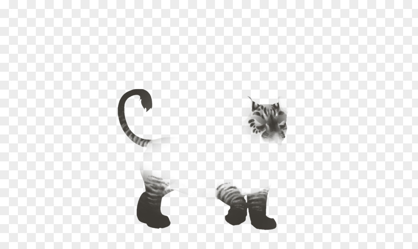 Climbing Tiger Cat Body Jewellery Silver Tail Font PNG
