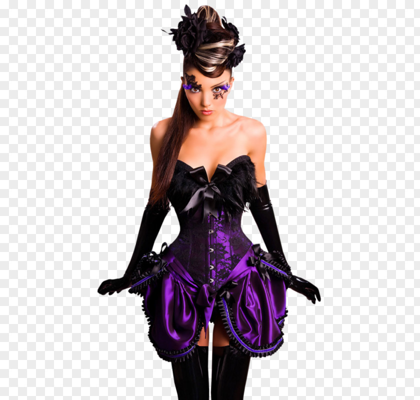 Dress Corset Costume Fashion Bustier PNG