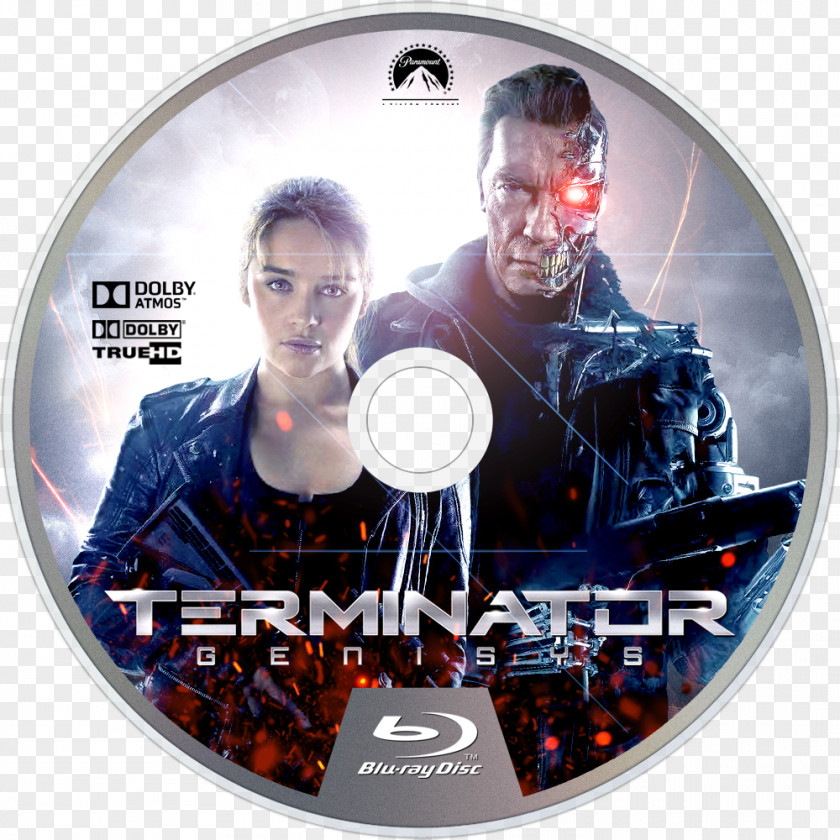 Terminator John Connor Sarah Kyle Reese Compact Disc PNG