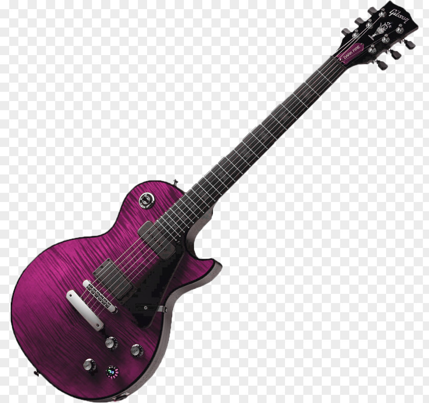 Creative Electric Guitar Gibson Les Paul Custom ES-335 PNG