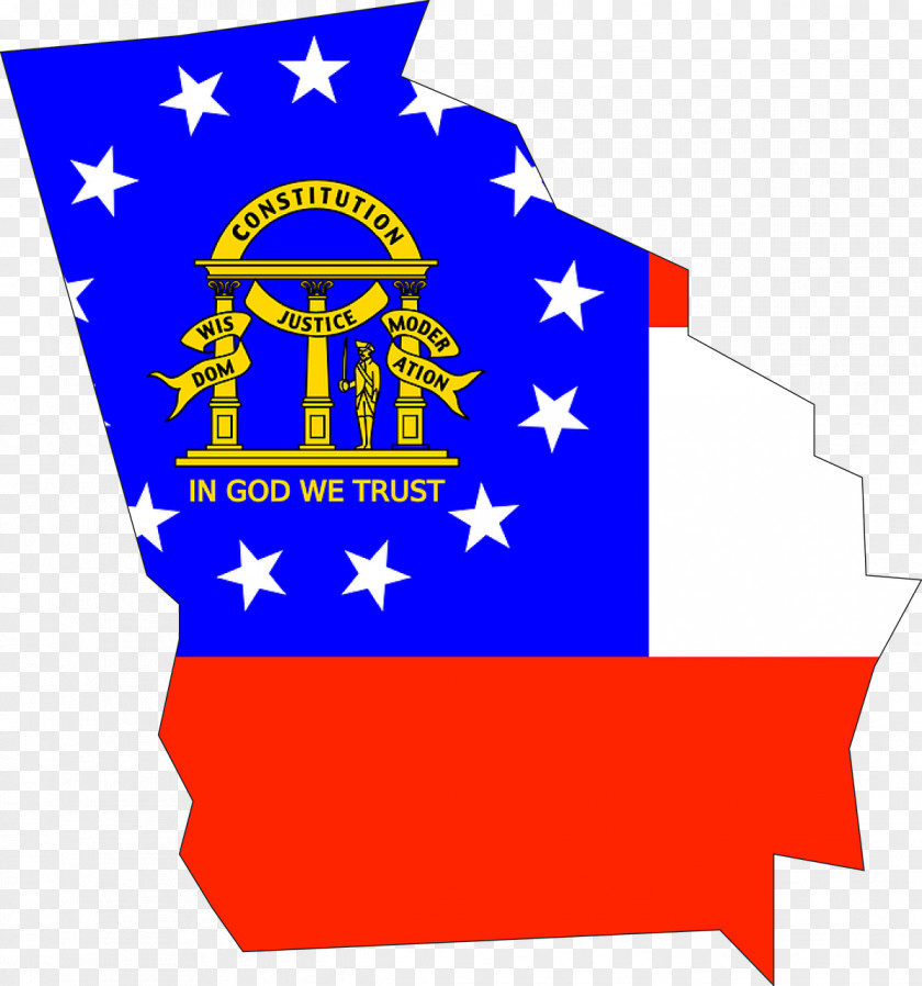 Flag Of Georgia Southern United States The Factory PNG