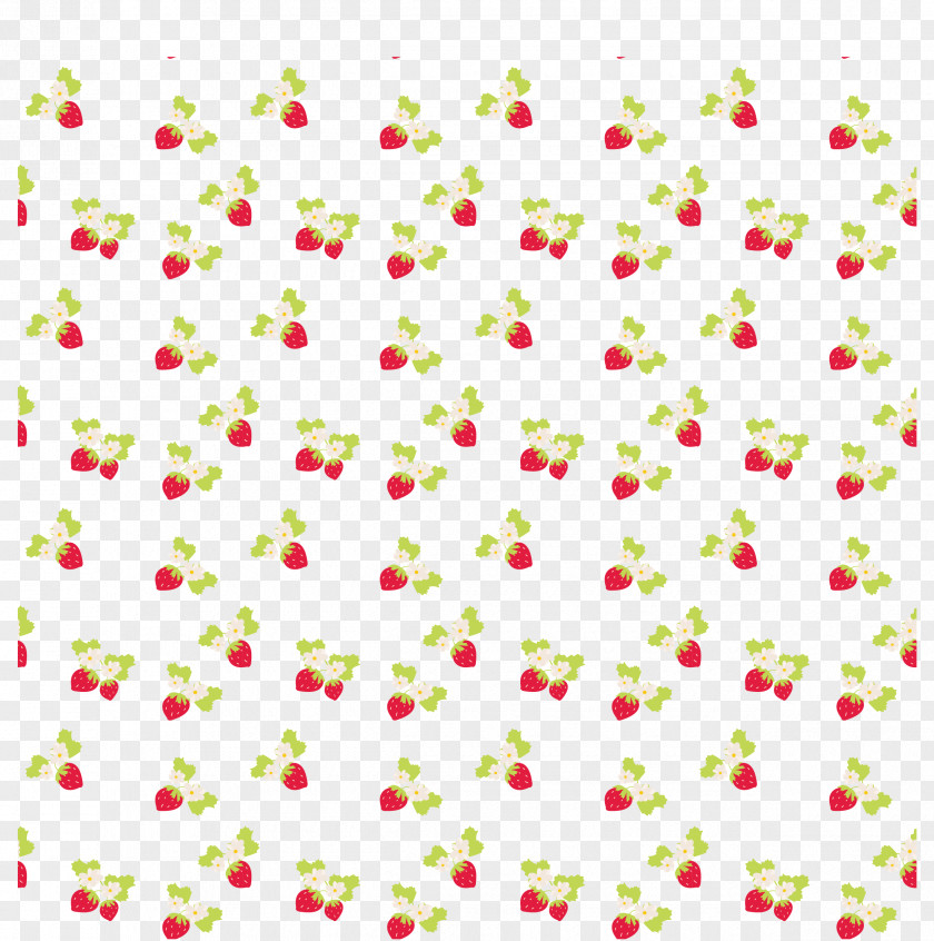 Red Strawberry Pattern Aedmaasikas PNG