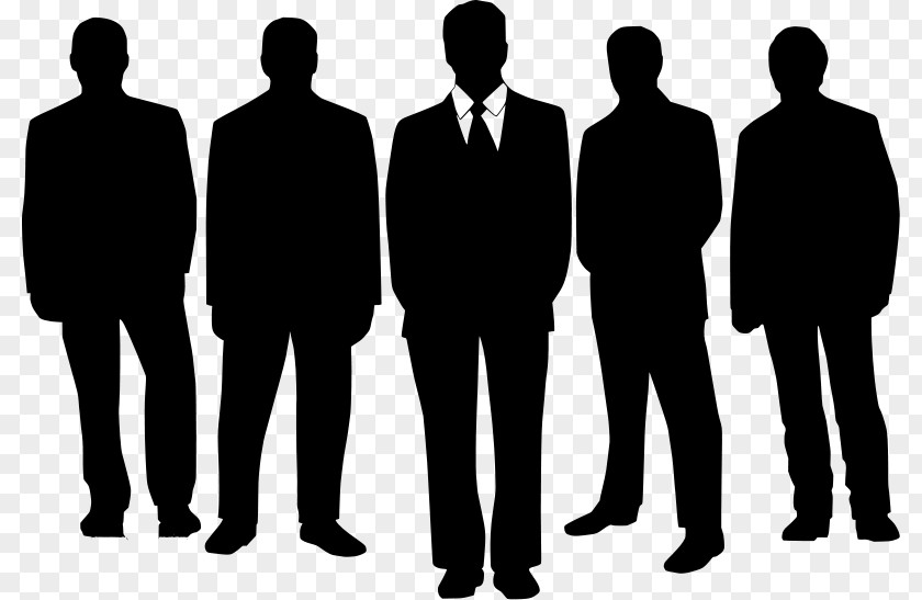 Silhouette Men In Black Male Drawing Clip Art PNG