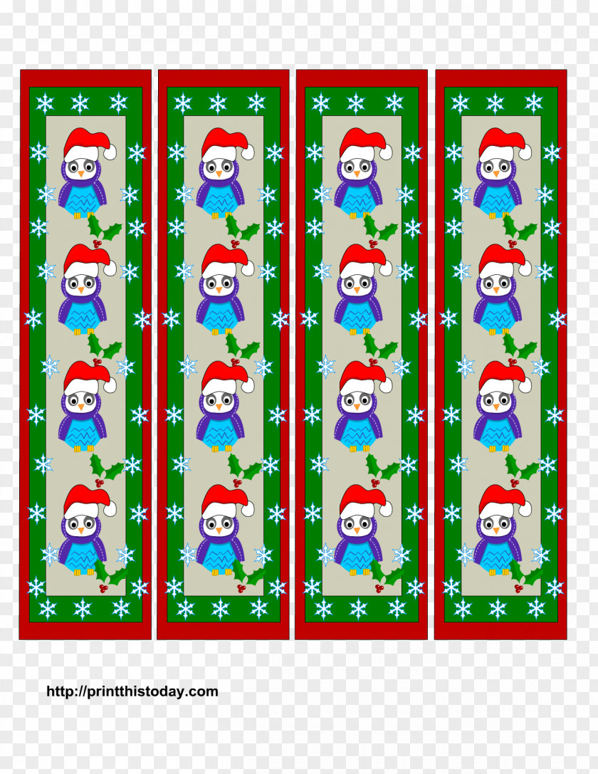 Christmas Bookmark Cliparts Gift Clip Art PNG