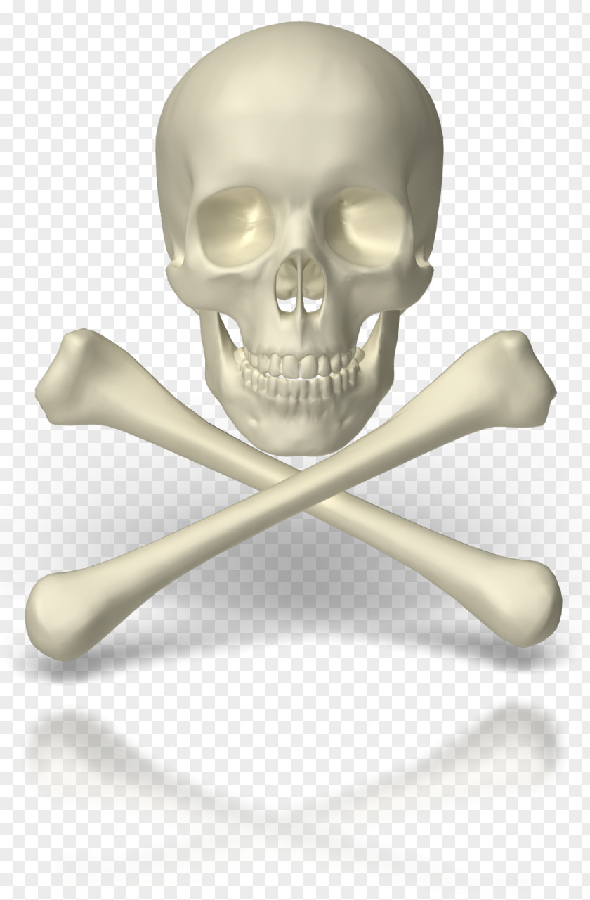 Creative Skeleton Skull And Crossbones PowerPoint Animation PNG