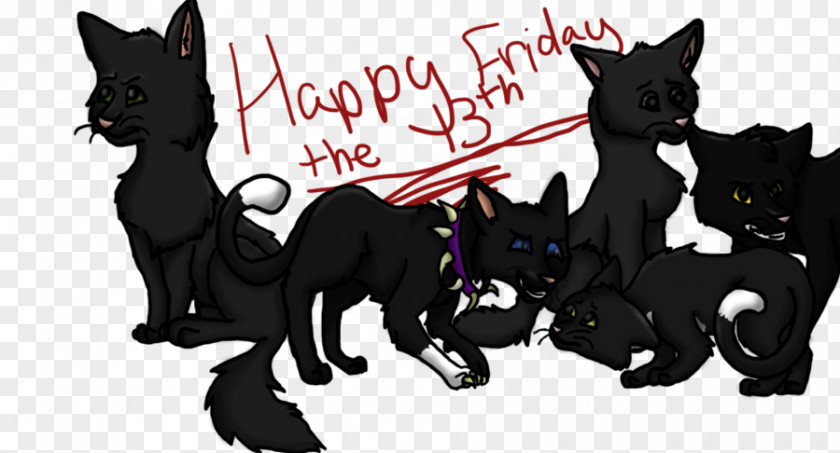 Friday The 13th Cat Dog Breed Snout Character PNG