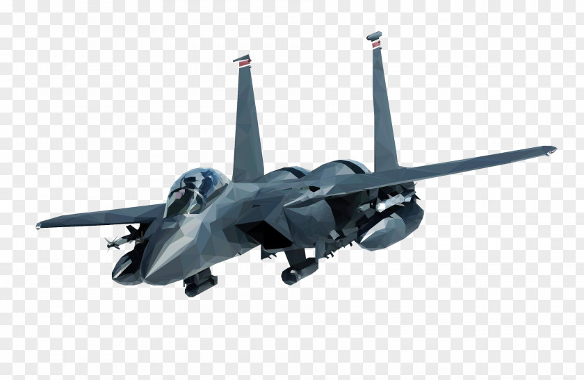 Airforcejet McDonnell Douglas F-15E Strike Eagle F-15 Airplane General Dynamics F-16 Fighting Falcon Fighter PNG