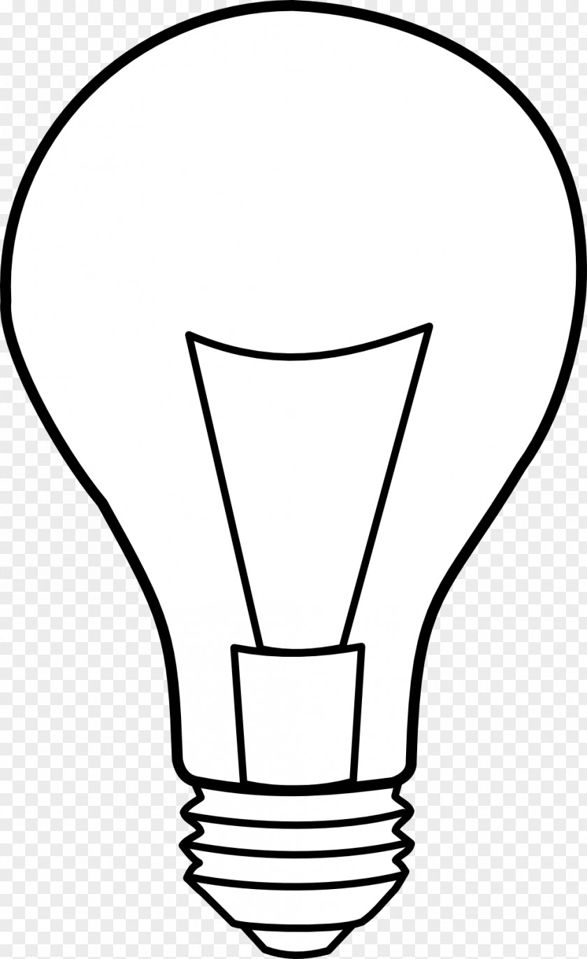 Black And White Light Bulb Incandescent Christmas Lights Clip Art PNG