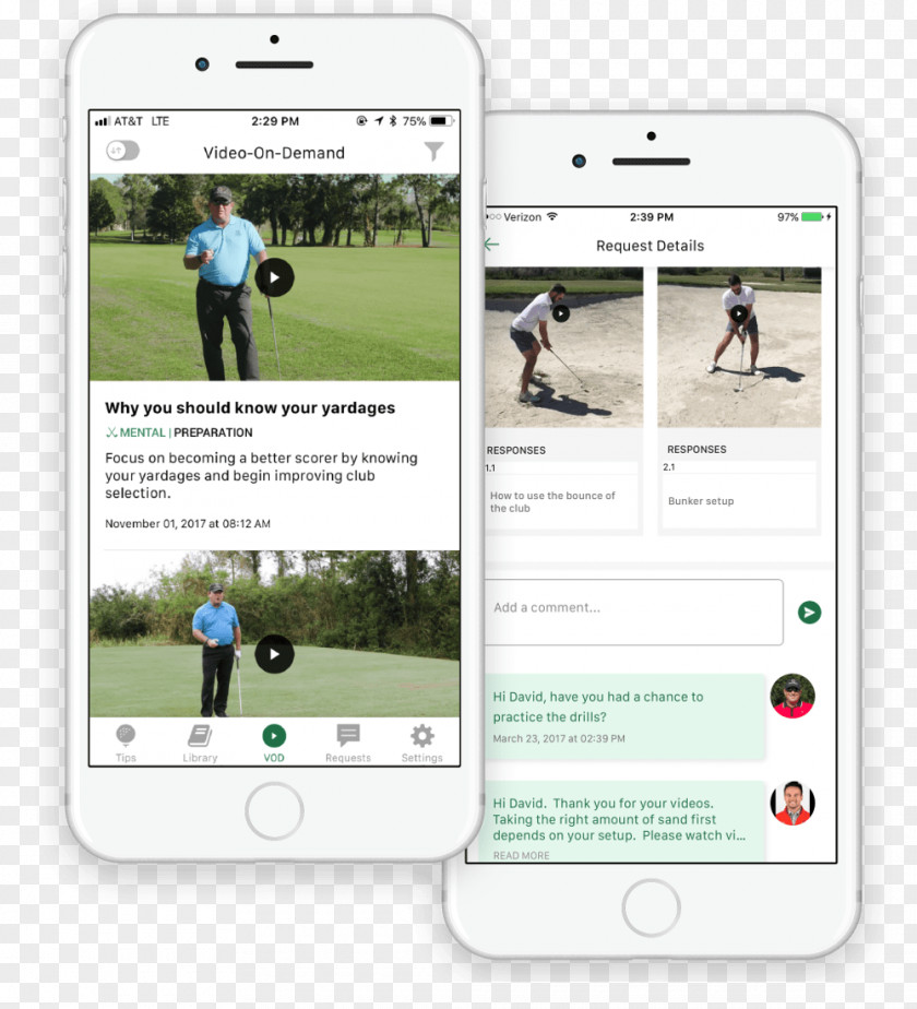 Golf Swing Instruction Lesson Apple App Store PNG