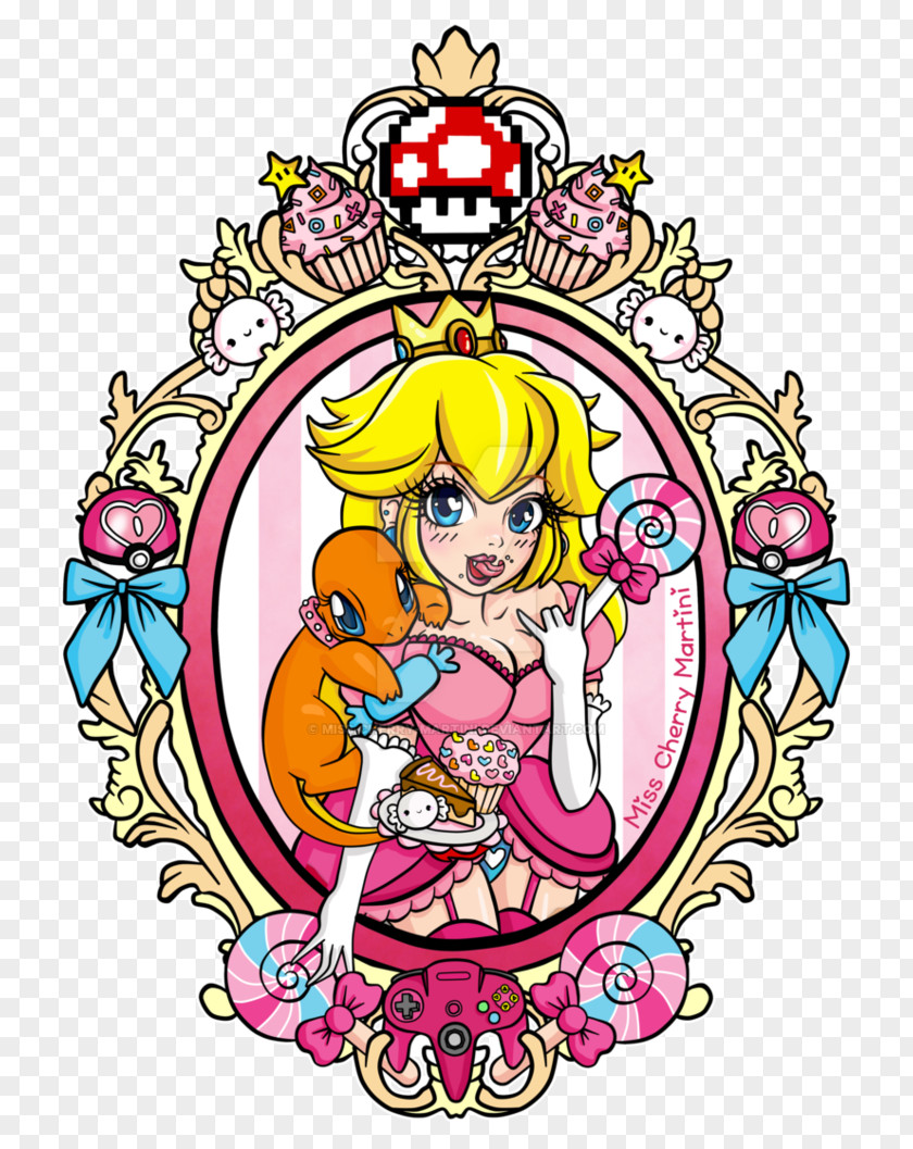 Mario Super Princess Peach Paper Pokémon X And Y PNG