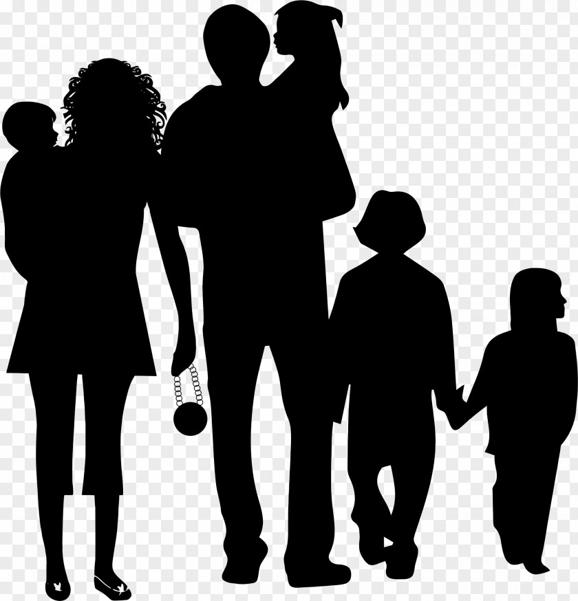 Parents Family Silhouette Clip Art PNG