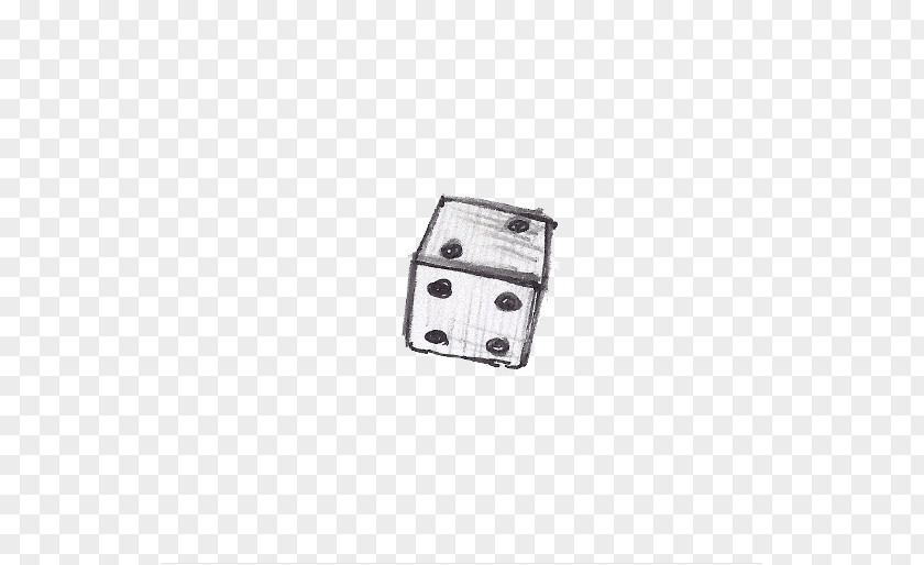 Playing Dice 2 White Black Pattern PNG