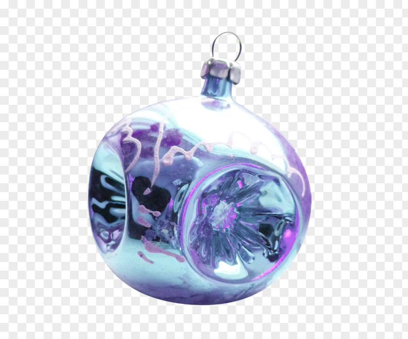 Purple Christmas Ornament Clip Art PNG