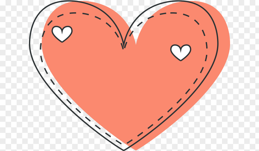 Heart-shaped Valentine's Day Heart Clip Art PNG