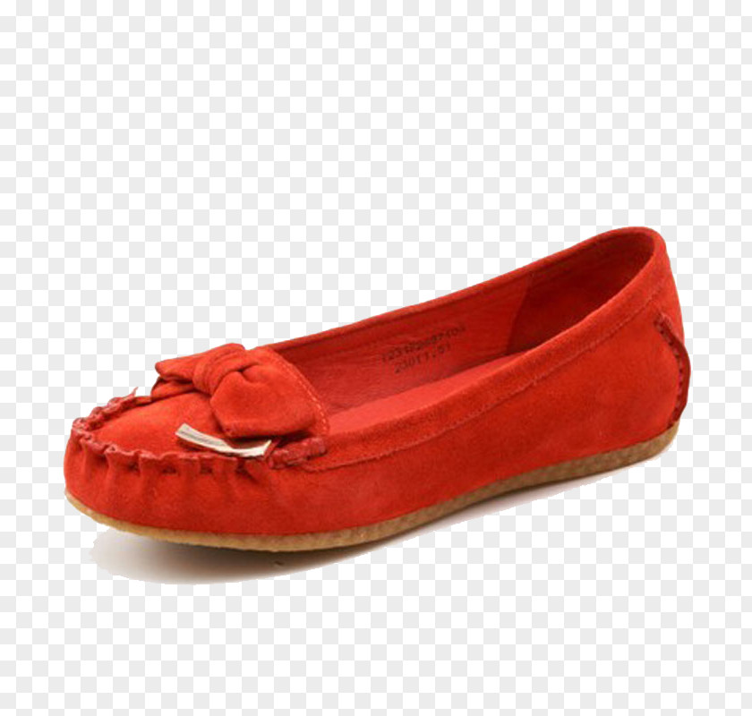 Leather Shoes Slip-on Shoe Moccasin Ballet Flat PNG