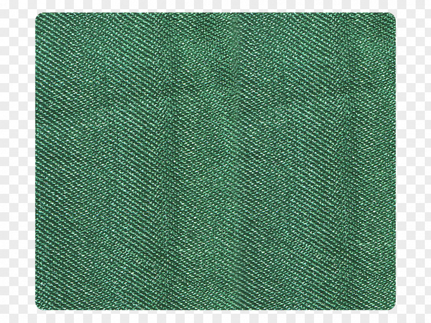 Silk Material Green Place Mats Rectangle Teal PNG