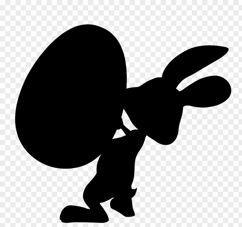 Clip Art Hare Silhouette Line PNG