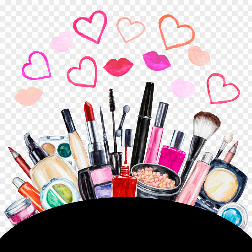Creative Makeup Tools Cosmetics Eye Shadow Lipstick Beauty Foundation PNG