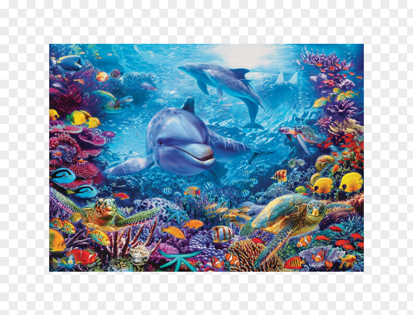 Jigsaw Puzzles Ravensburger Underwater Coral Reef Force Of Nature PNG