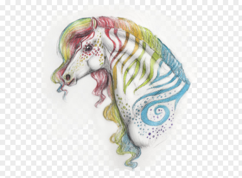 Shining Bright Horse Figurine Organism Mammal Legendary Creature PNG