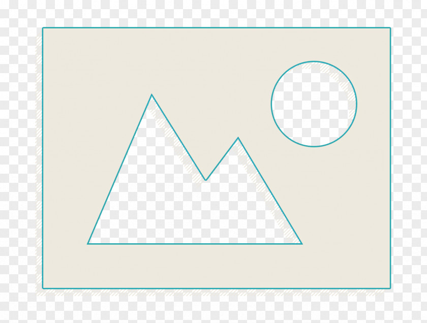 Symbol Triangle Picture Icon PNG