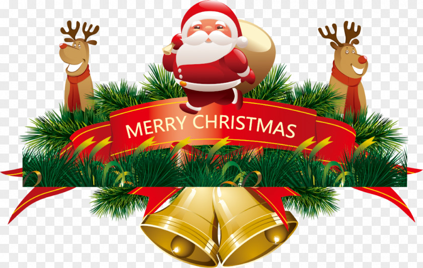 Vector Santa Claus Christmas Ornament New Years Day PNG