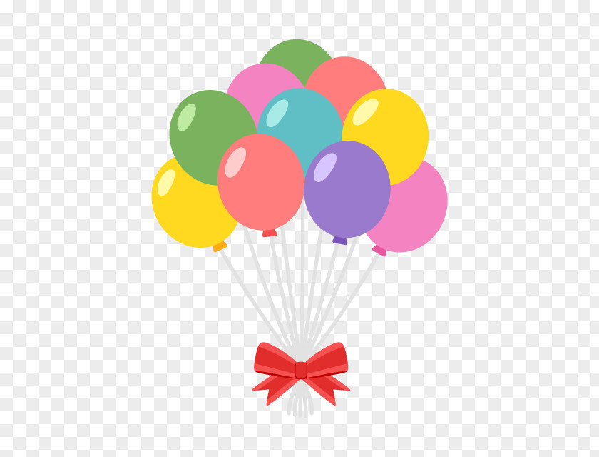 Balloon Material Birthday PNG