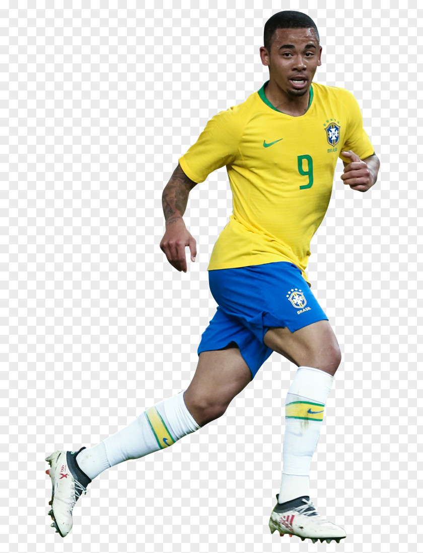 Gabriel Jesus Brazil National Football Team Player World Cup PNG