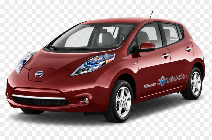 Nissan 2015 LEAF Compact Car 2014 PNG