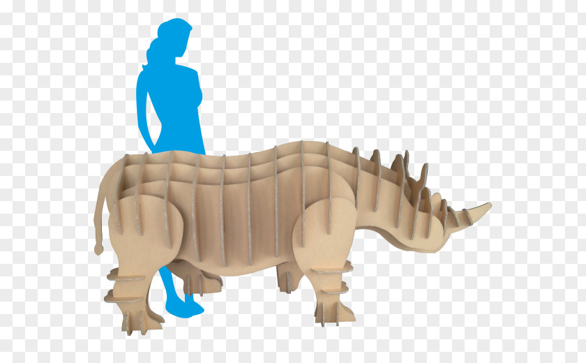 Peephole Cardboard Tyrannosaurus Industrial Design Rhinoceros PNG