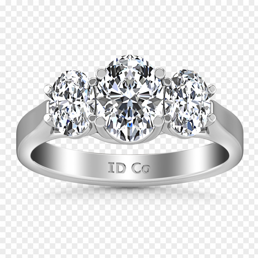 Platinum Ring Engagement Diamond Gold PNG