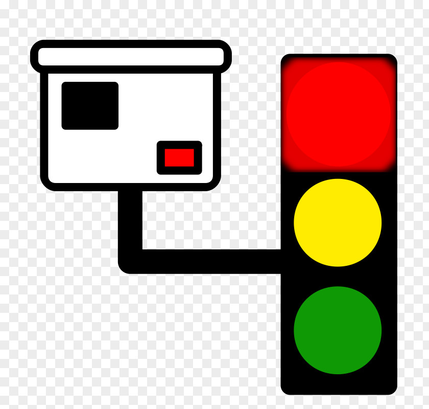 Red Stop Light Traffic Clip Art PNG