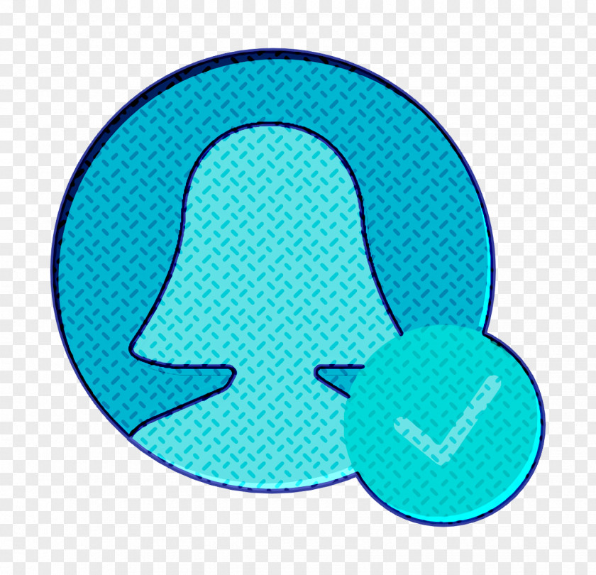 Teal Azure Interaction Assets Icon User PNG