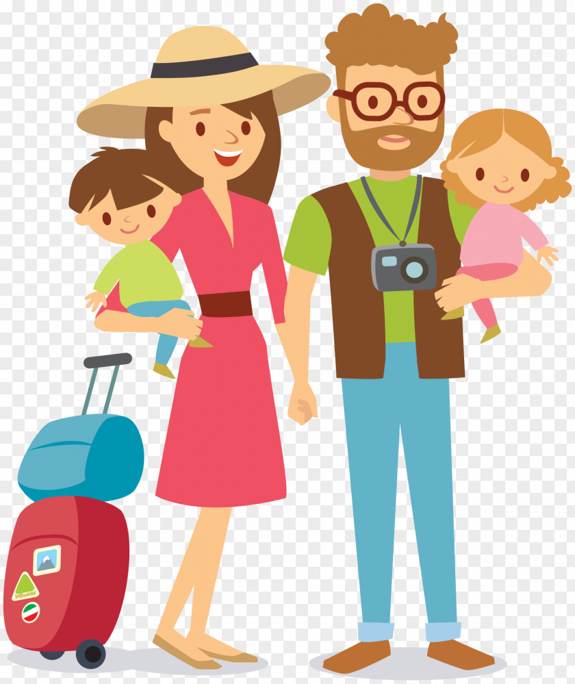 Travel Vector Graphics Image Family Illustration PNG
